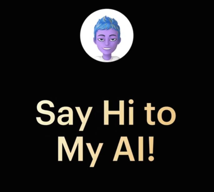 Hey Honey, here's the latest: Say Hi to Snapchat's AI, the Spotify