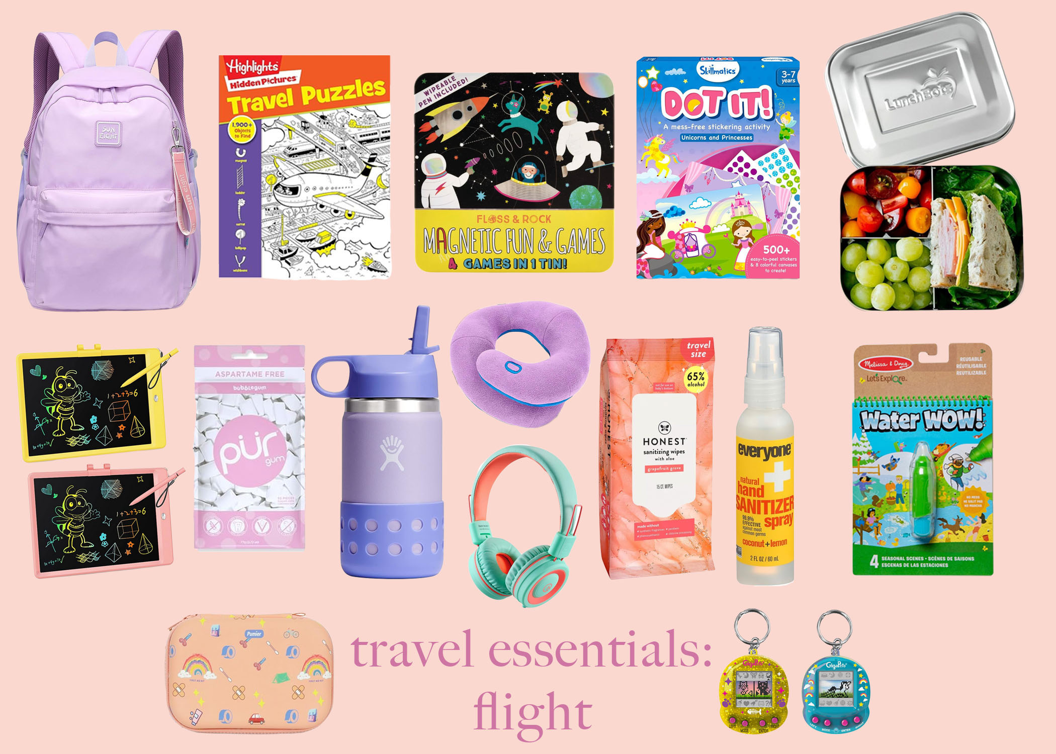 Traveling with Kids? Check Out These 35 Essential Items