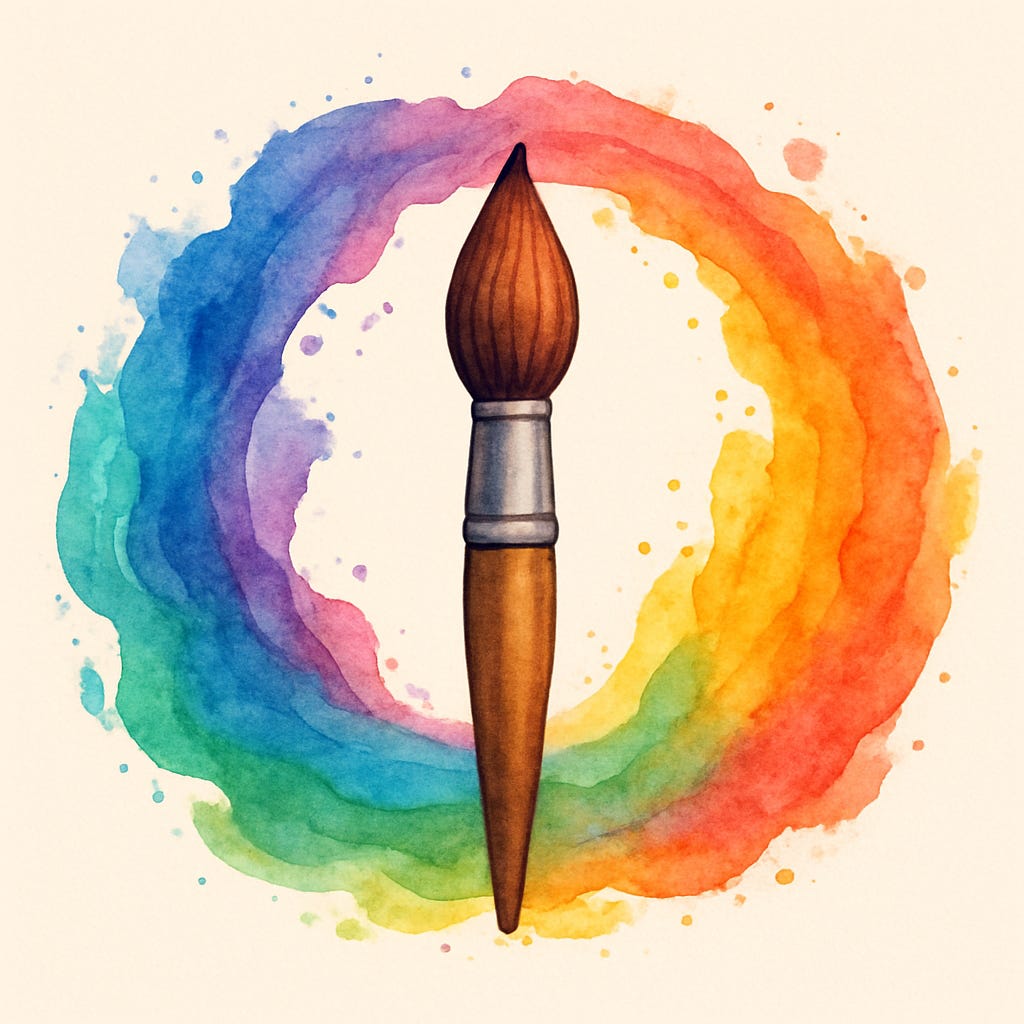 Watercolours logo