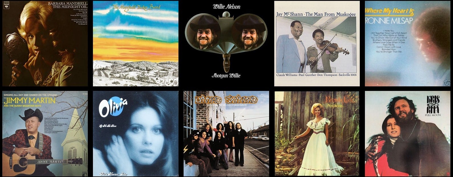 The Best Country Albums of 1973, Part 2