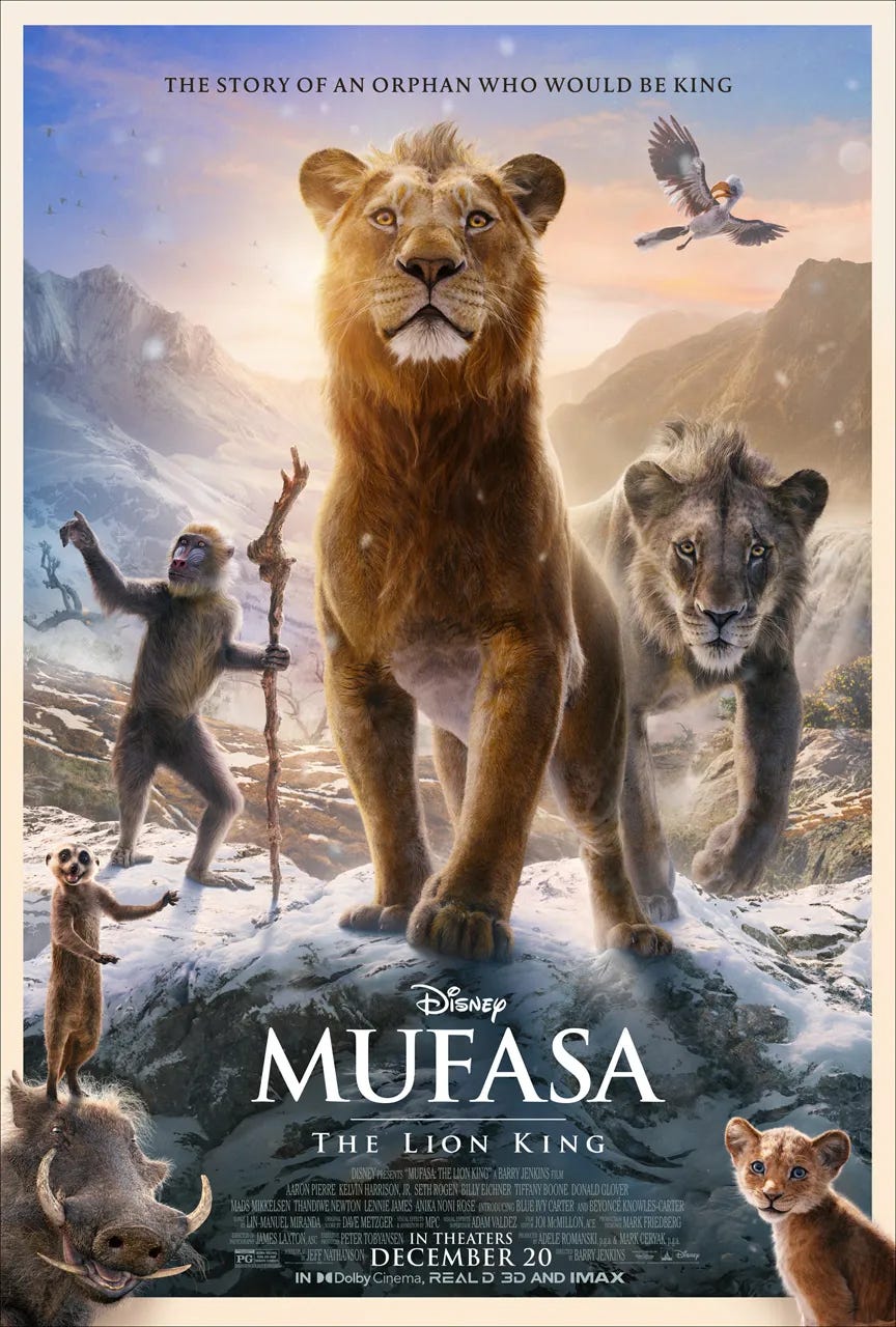 Mufasa’ Review: ‘Lion King’ Prequel Is Disney’s Best Of 2024 (By