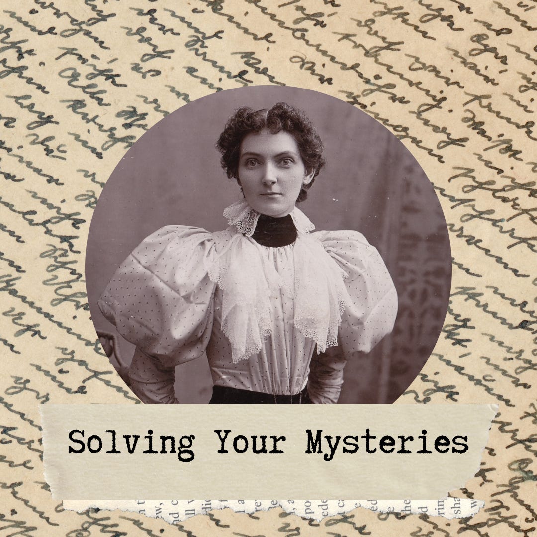 SolvingYourMysteries