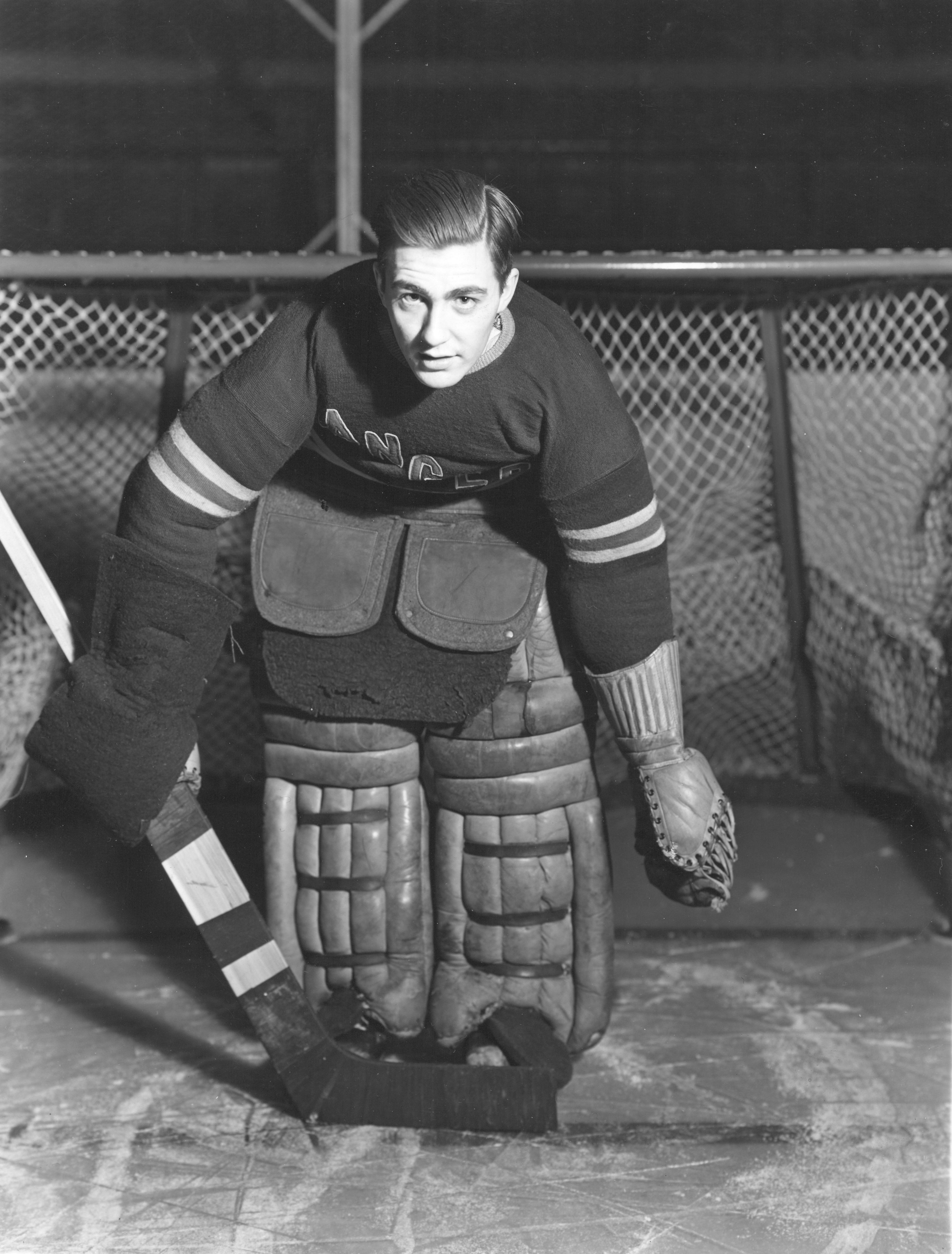 Lot Detail - 1948 Frank Brimsek Game Used NHL All-Star Game Jersey