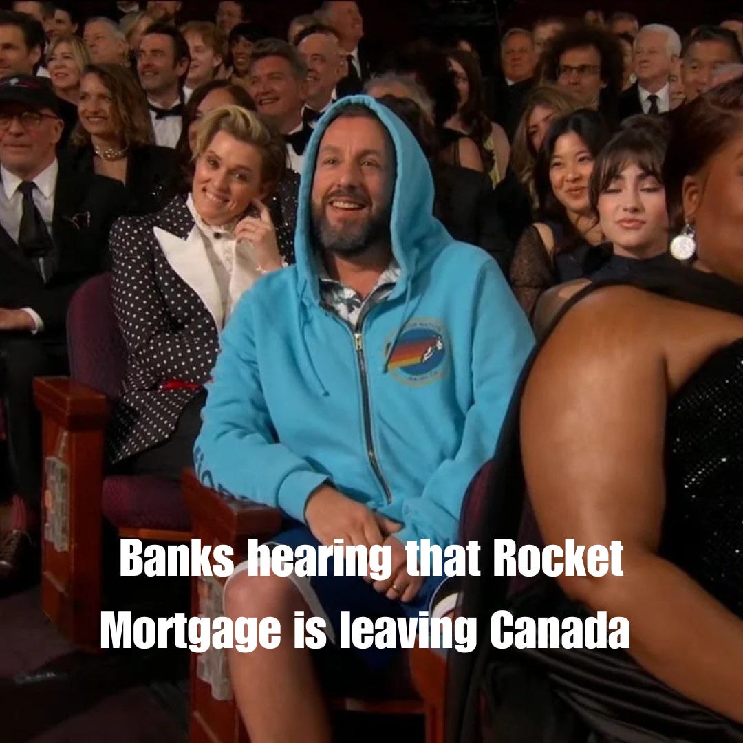Canadian Fintech: Rocket Mortgage Pulls Out 🚀