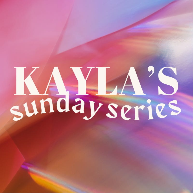 kayla's sunday series logo