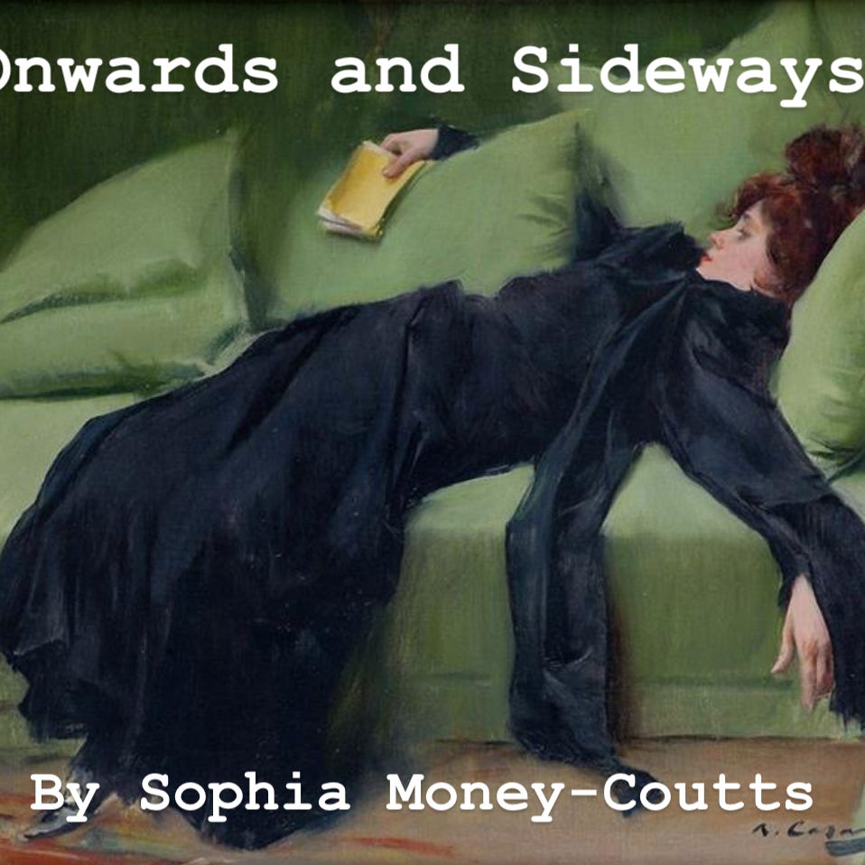 Artwork for Onwards and Sideways! By Sophia Money-Coutts