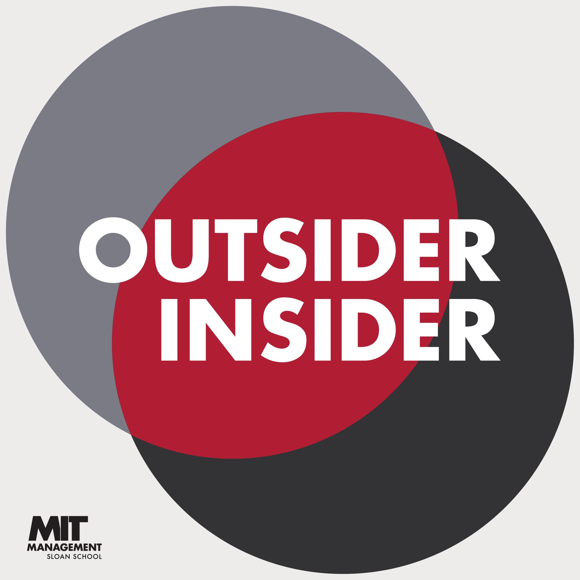 Podcast Logo with two circles.