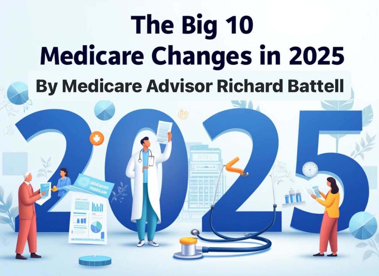 The Big 10 Medicare Changes in 2025 by Richard Battell
