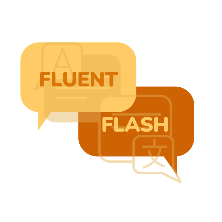 Fluent Flash logo