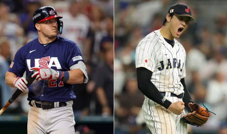 Hunter Renfroe: 'It's Pretty Special' Sharing Field With Mike Trout &  Shohei Ohtani