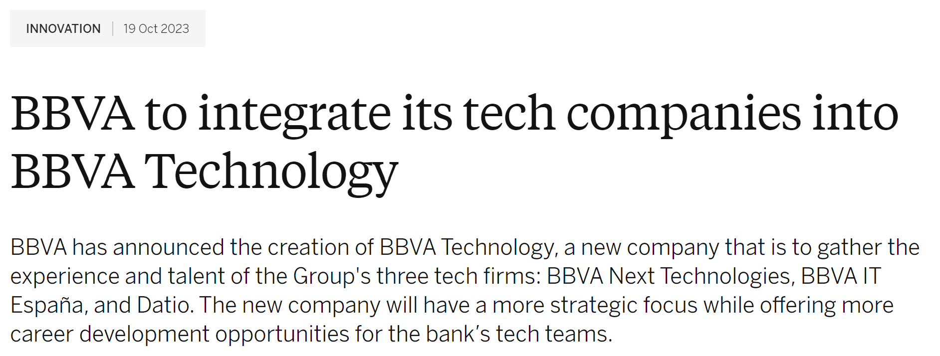 Blockchain poised to become banking's biggest disruptor yet - BBVA