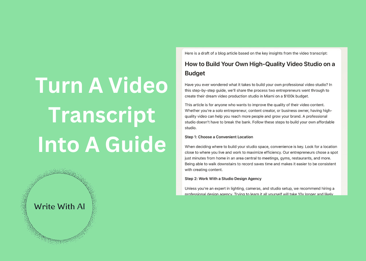 How to Make a Video: a Step-by-Step Guide