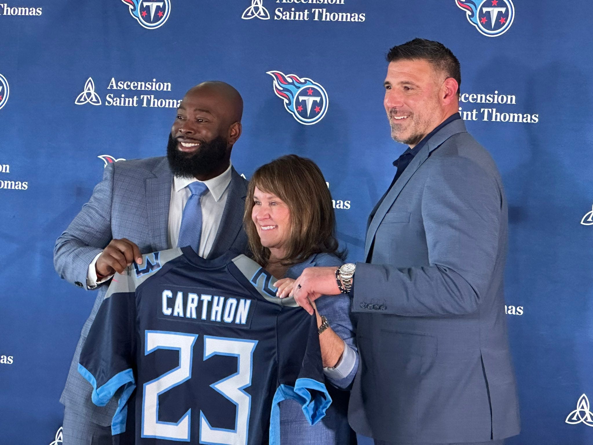 Tennessee Titans welcome new GM Ran Carthon in Nashville