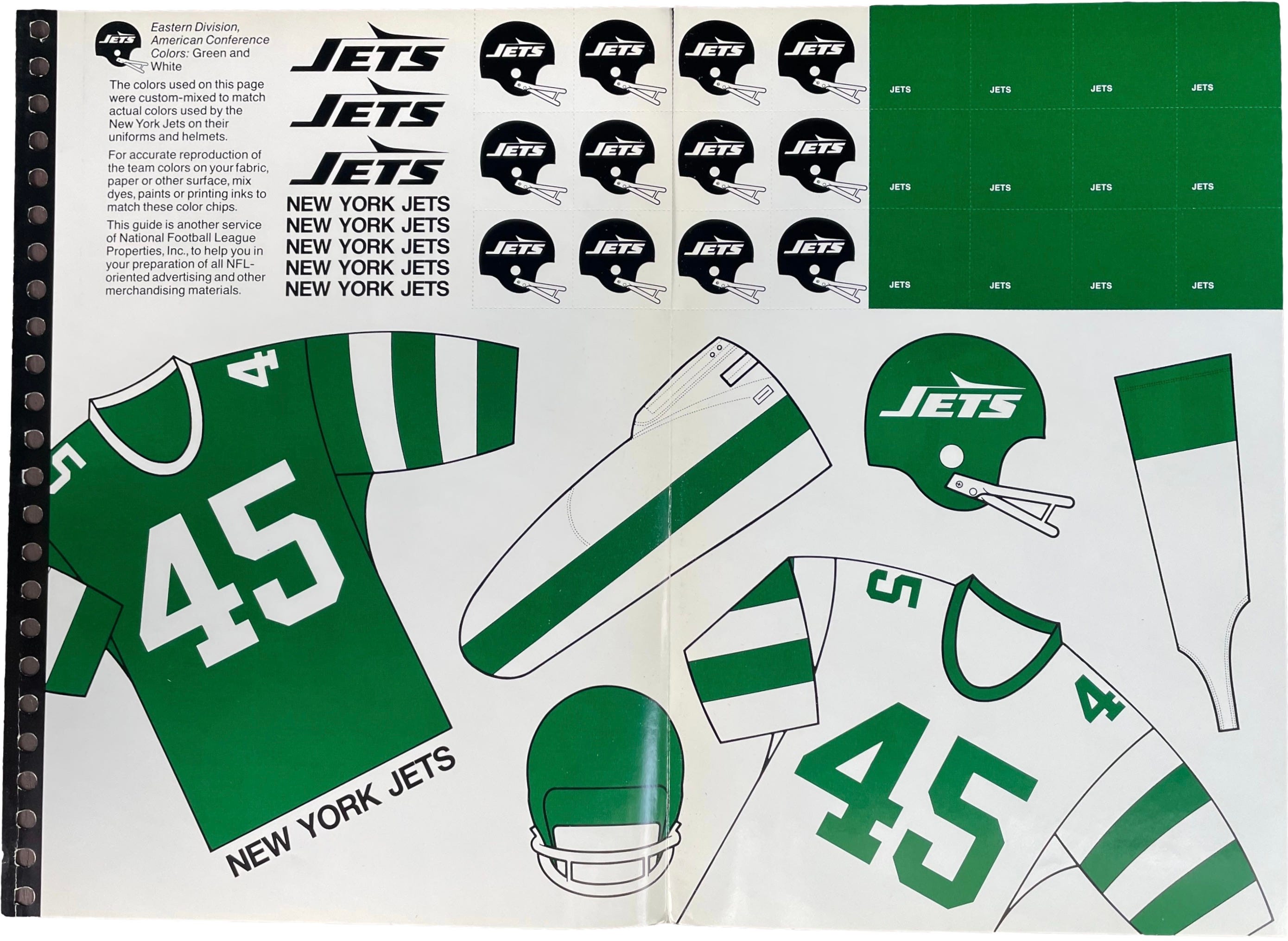 Flashback Friday: The '80s and '90s New York Jets Uniforms - Gang