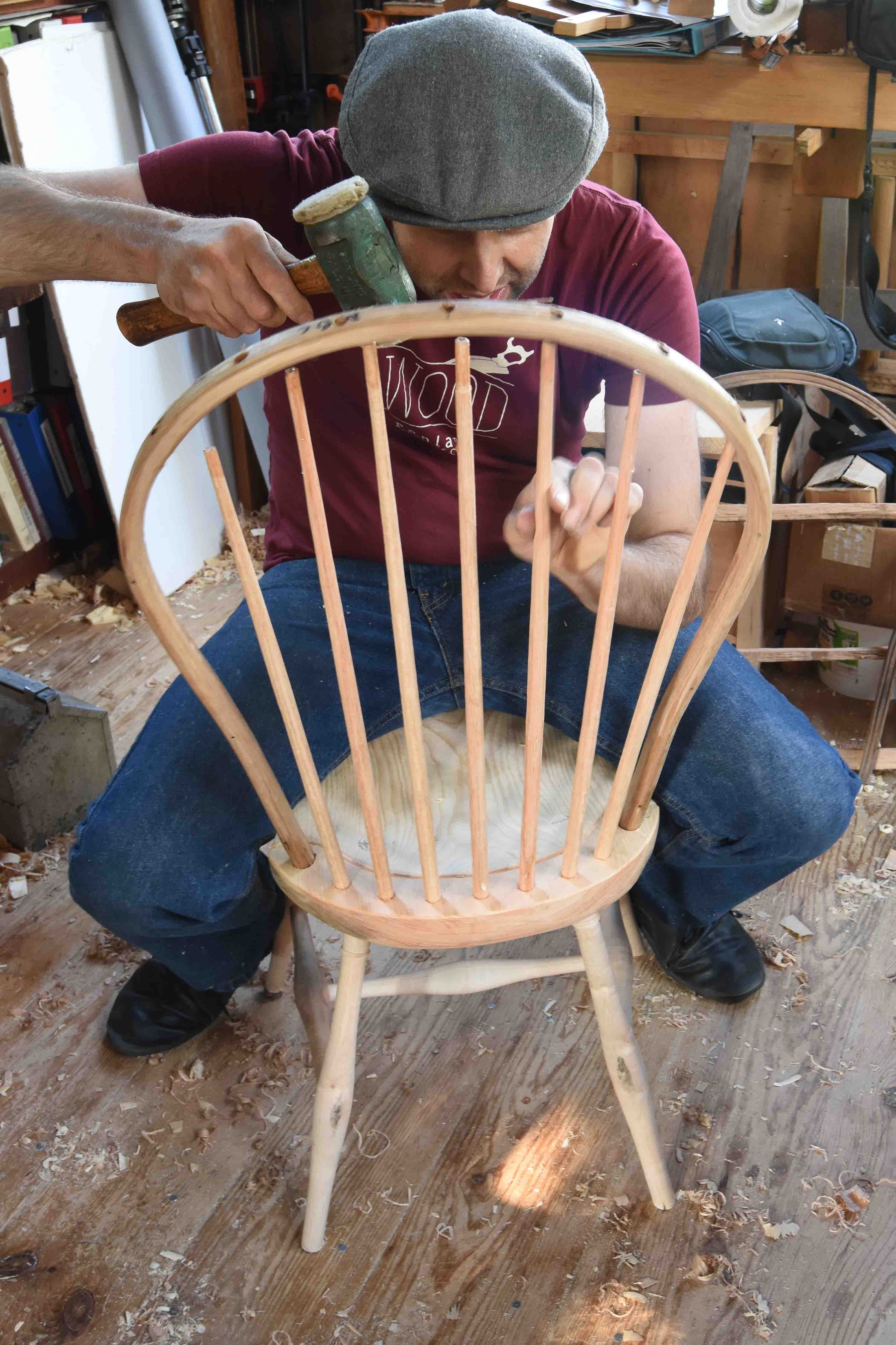 old Windsor chair methods w Elia Bizzarri