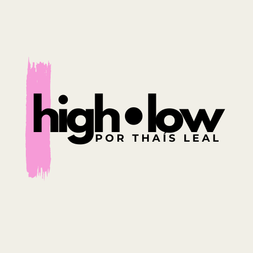 high-low, por Thaís Leal logo