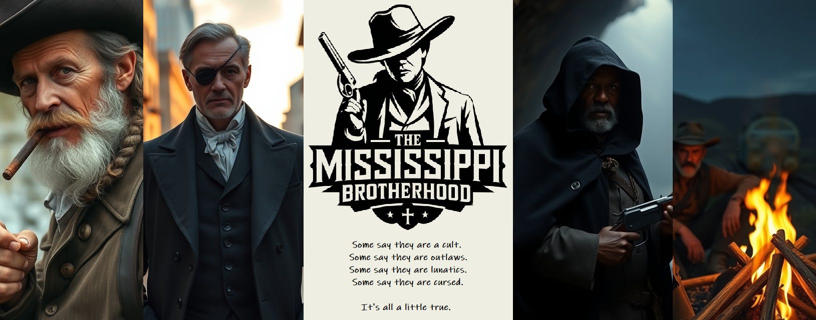 Late 1800's Tactical Shooter Video Game Concept: The Mississipi Brotherhood