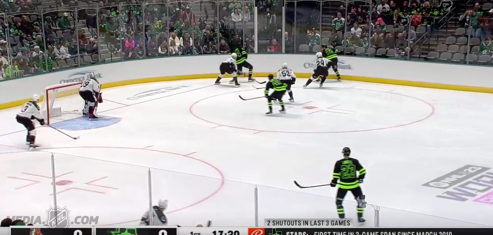 Why did that go in? Looking at all the goals from Stars-Coyotes