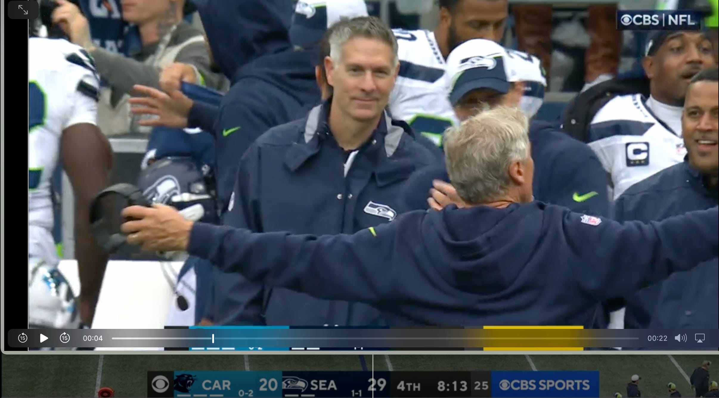 Seahawks: Pete Carroll credits major X-factor in Panthers' false start  galore