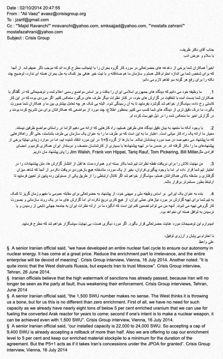 INSIDE TEHRAN'S SOFT WAR How Iran Gained Influence in US Policy Centers