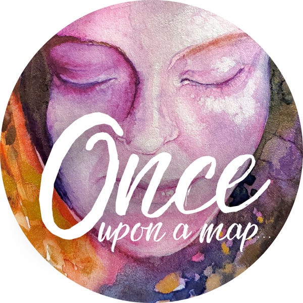 Once Upon a Map with Kelly Schwark logo