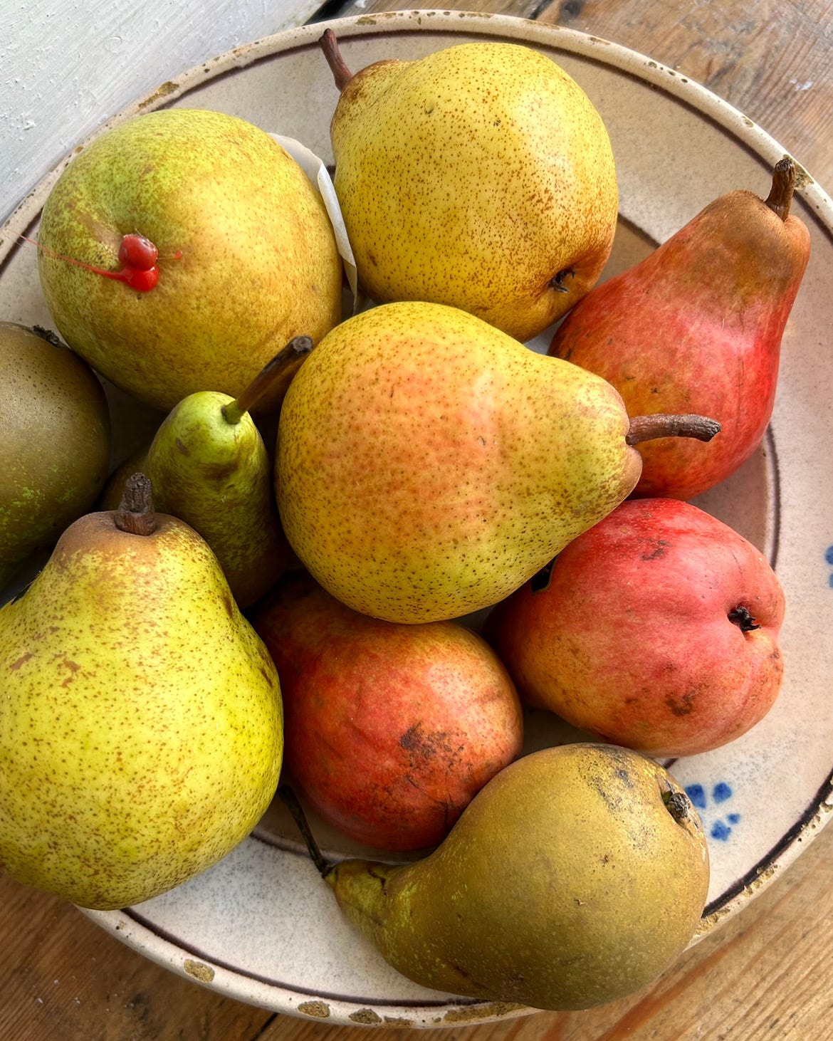 EVES PUDDING WITH APPLES AND PEARS + BAKED PEARS WITH MAPLE AND GINGER