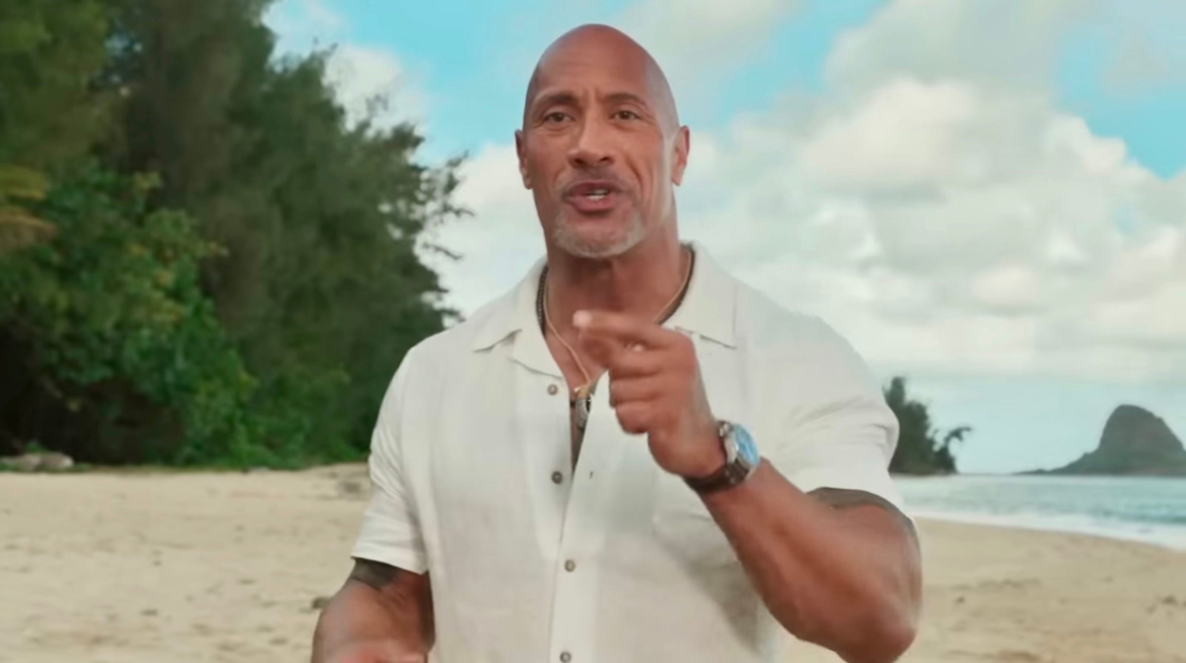 Dwayne 'The Rock' Johnson Fishes for Mermaids, Daughter on Fourth of July