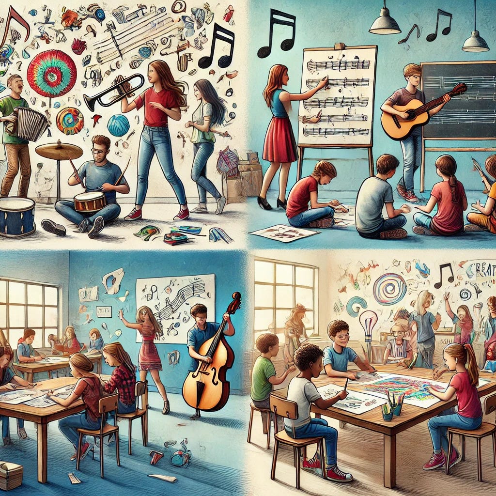 Exploring the Artistic Brain Insights for the Classroom