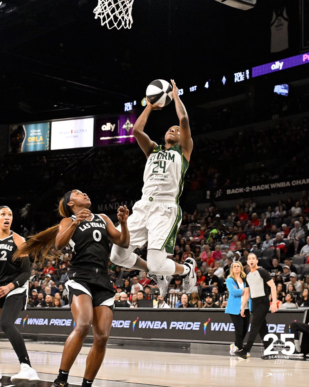 Las Vegas Aces Fold, Seattle Storm Win 78-65