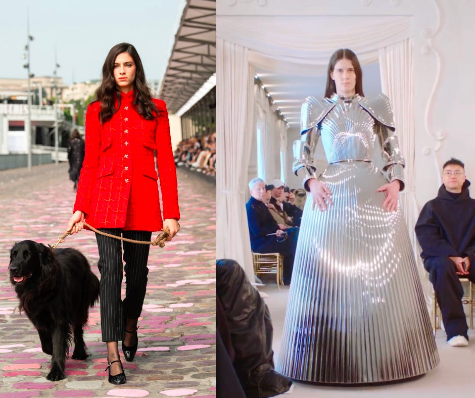 An Uncomfortable Couture Week During French Protests