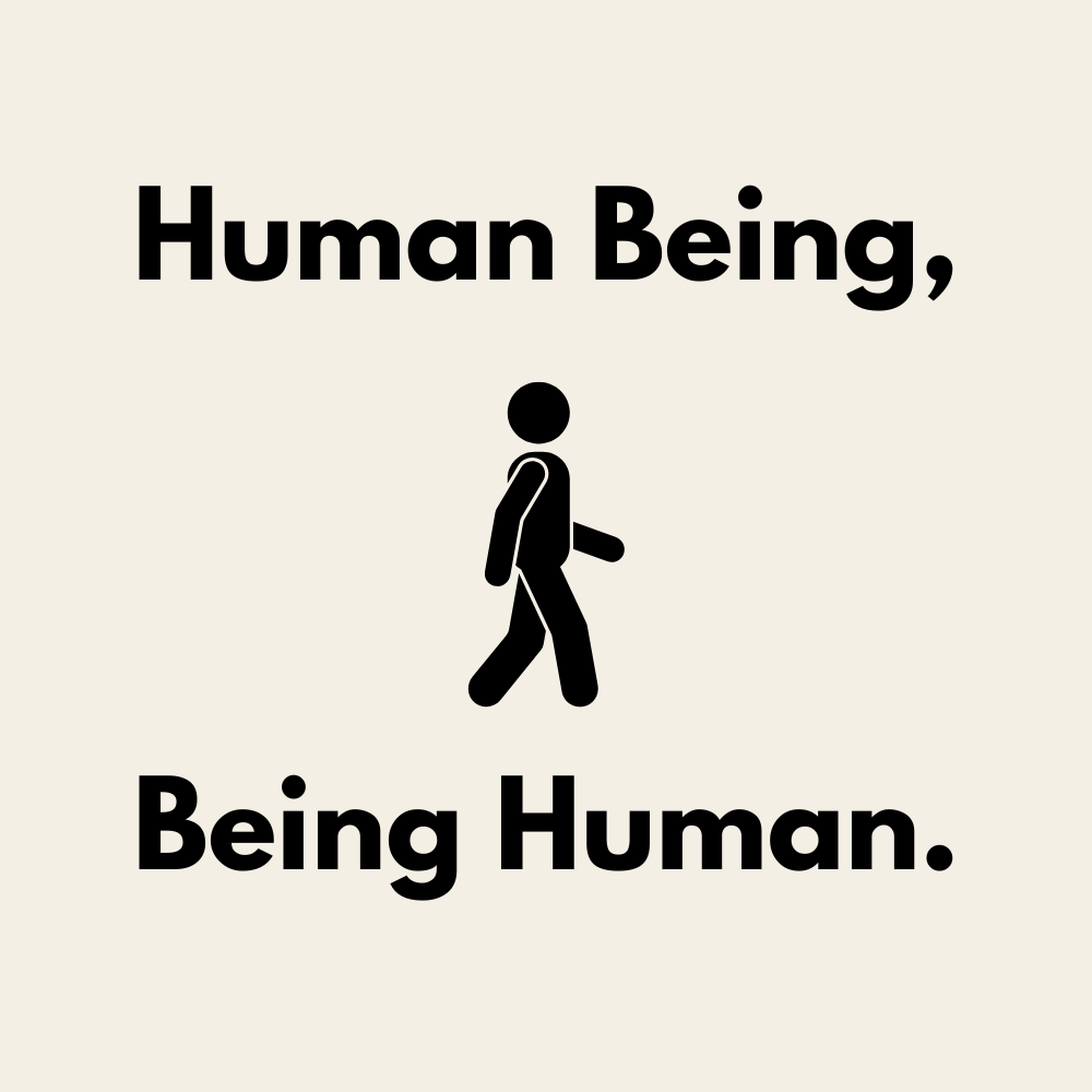 Human Being, Being Human with Ben Fishel logo