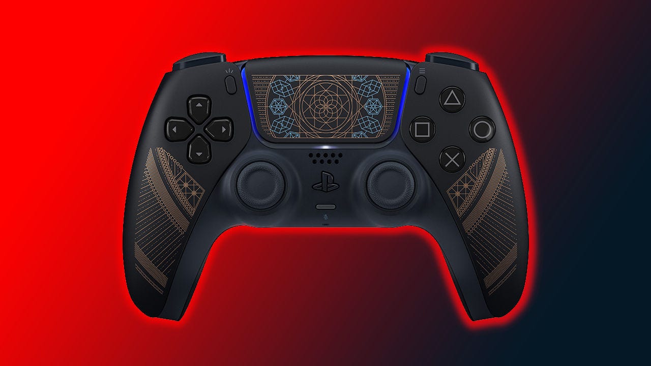 This limited edition Final Fantasy 16 PS5 controller and console