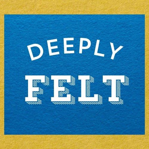 Deeply Felt  logo