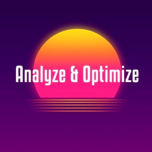 Artwork for Analyze & Optimize