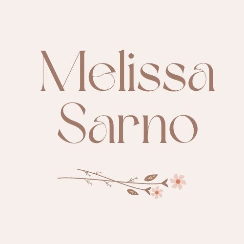 A Note From Melissa logo