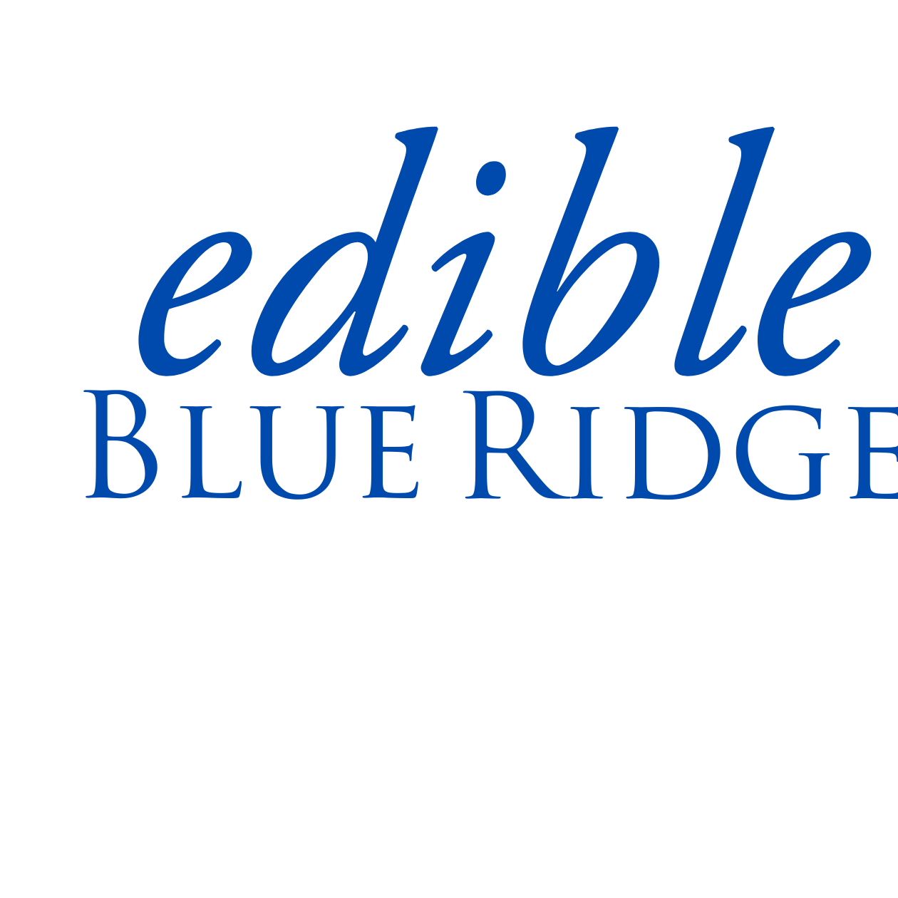 Edible Blue Ridge 