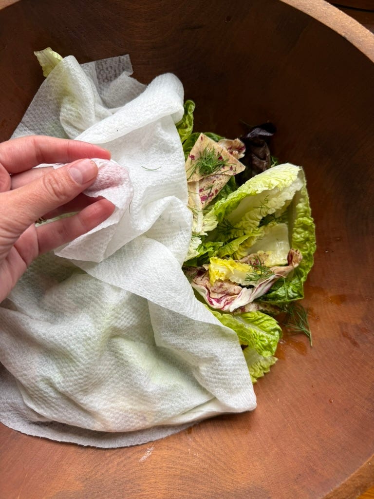 Paper Salad THREE TODAY