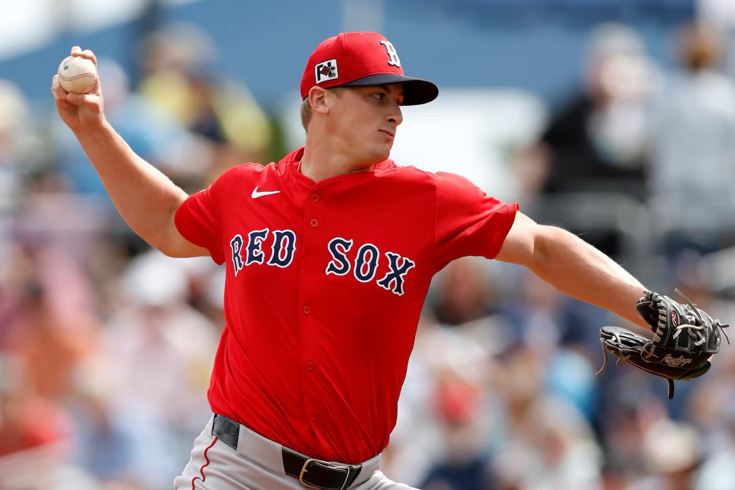 Quinn Priester, who is 'a little bigger,' looked strong in Grapefruit  League debut; option to replace ailing Sox' righty in rotation