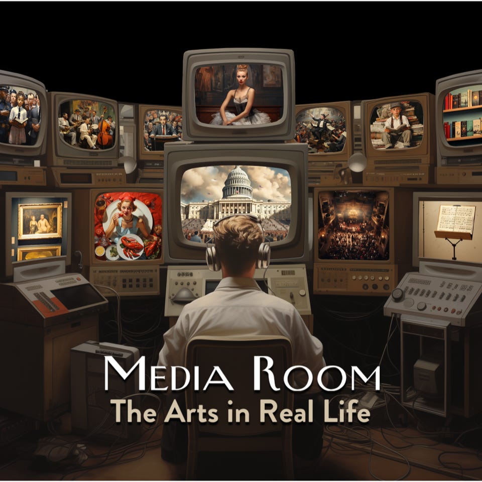 Media Room - The Arts in Real Life logo