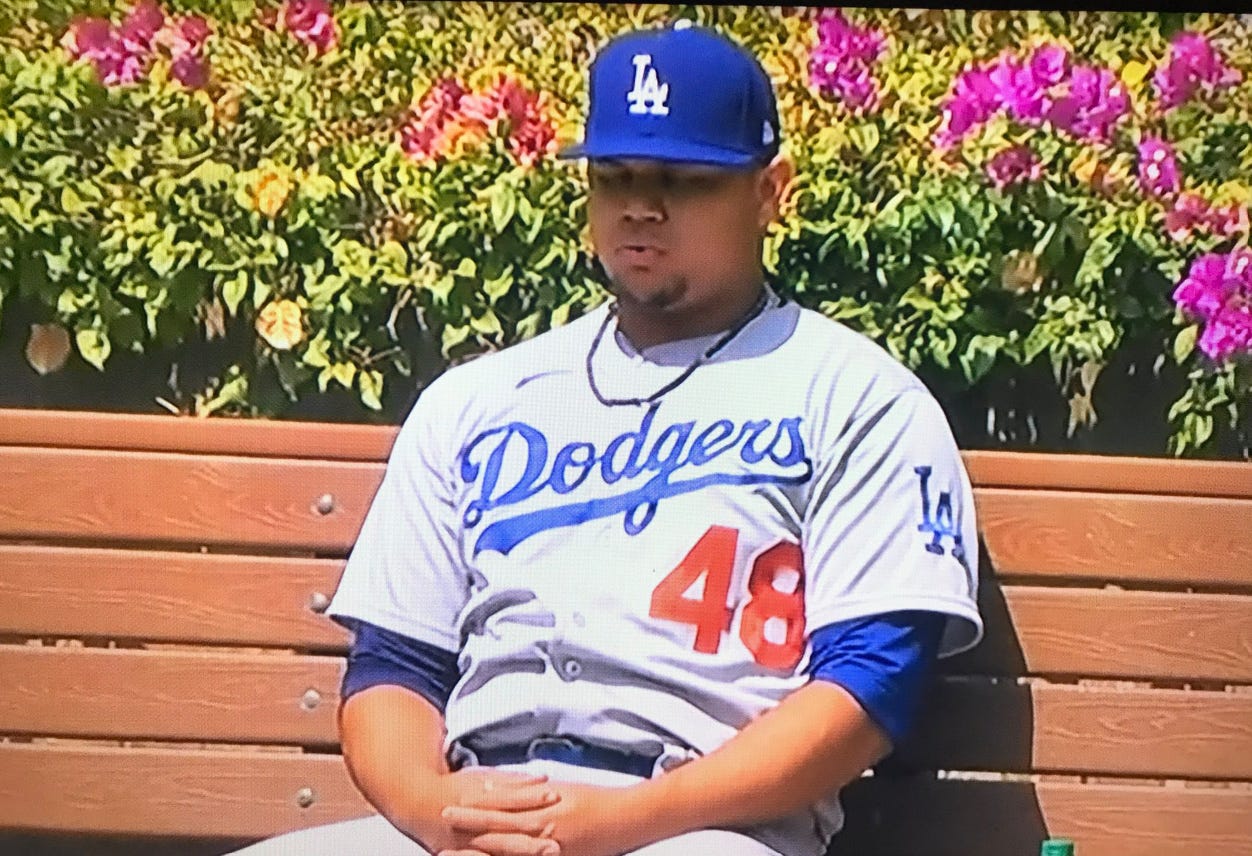 TWO OF THE Dodgers' greatest players — Steve Garvey, left, and Fernando  Valenzuela — should have their uniform numbers formally retired. And you  can add Don Newcombe and Maury Wills to that list. (Branimir Kvartuc  Associated Press)