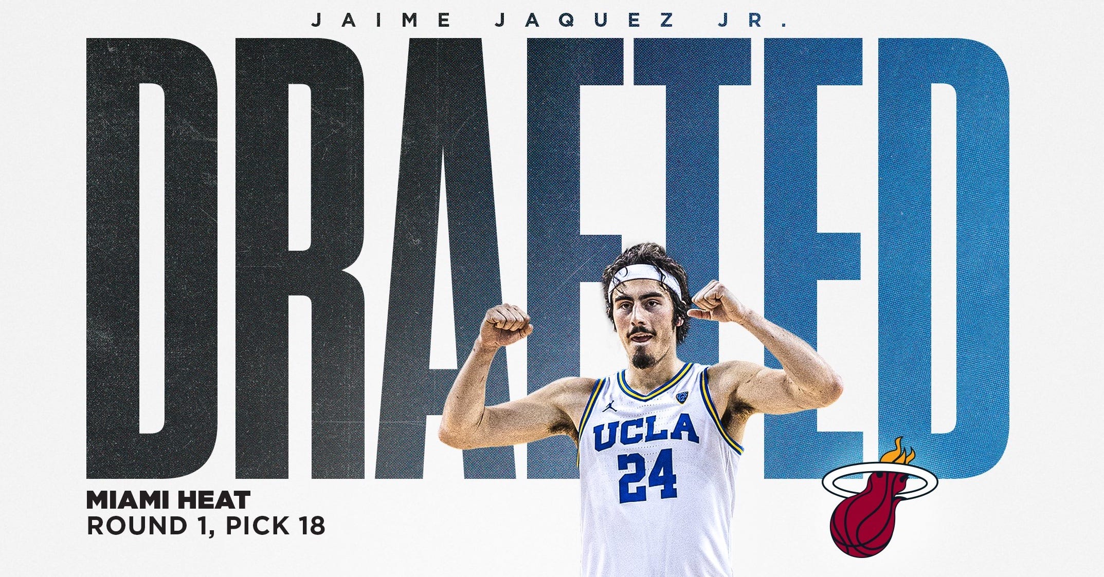 Heat select Jaime Jaquez Jr. with No. 18 pick in 2023 NBA Draft