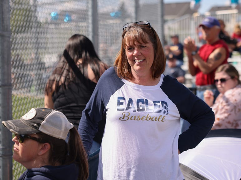 Eagles Baseball Tshirt Baseball Shirt for Mom Eagles School 