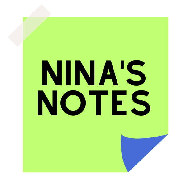 Artwork for Nina’s Notes