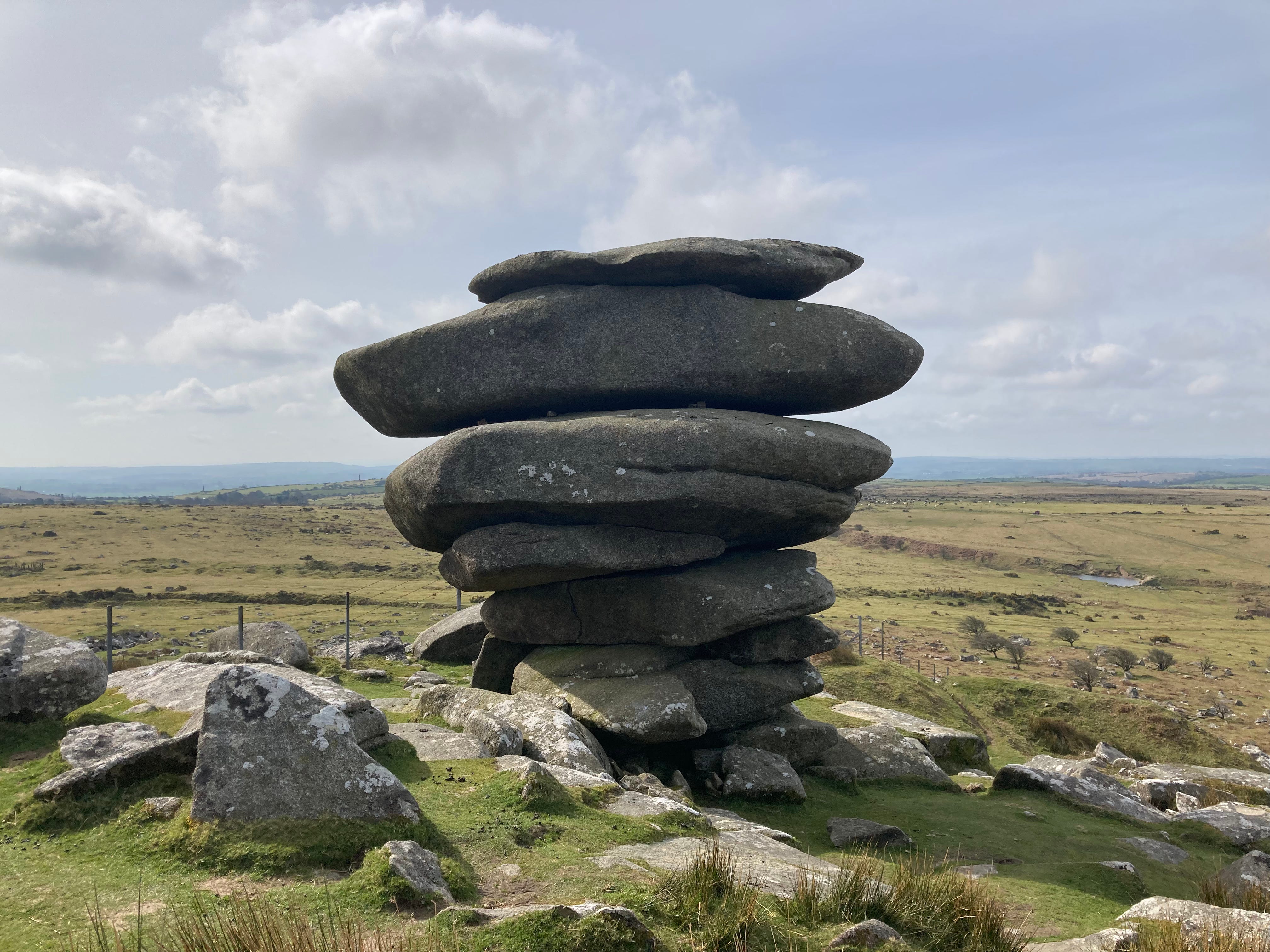 Hurlers Stone Circles walk, Cornwall 