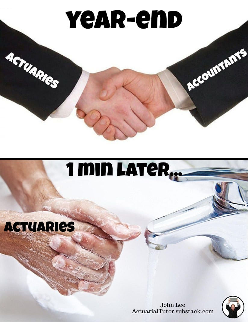 Actuaries vs accountants