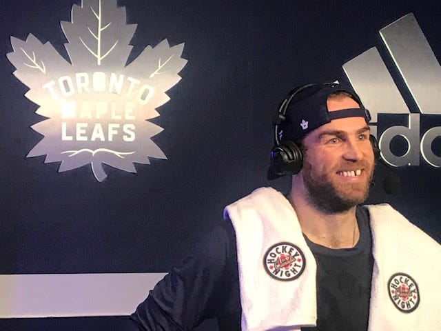 Leafs' first-round pick posts Joe Thornton-esque photo of him