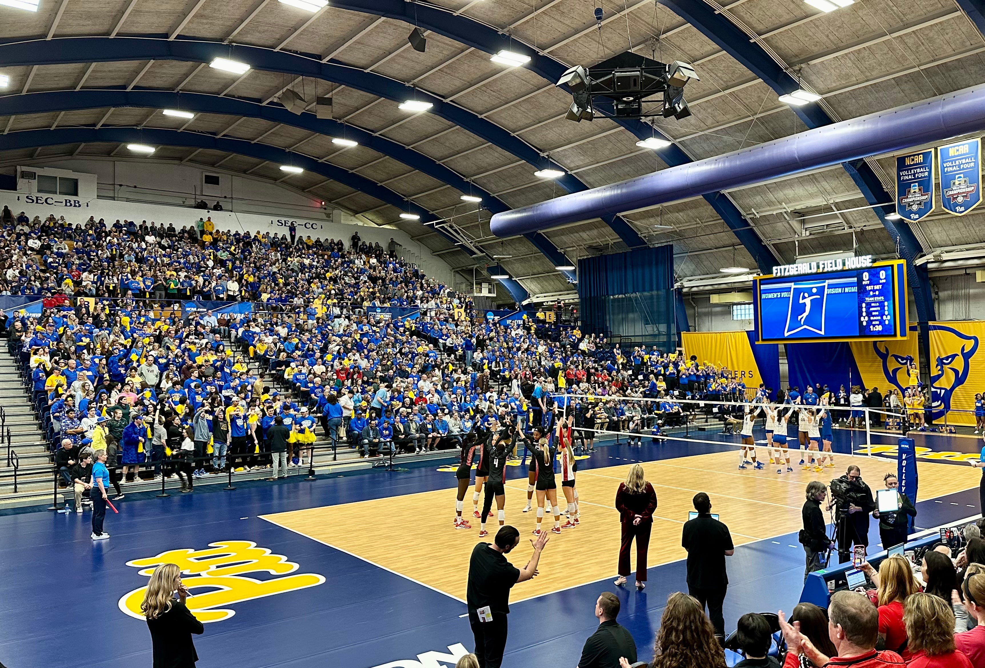 With TV ratings, attendance on the rise, the spotlight is about to shine bright on Pitt Volleyball