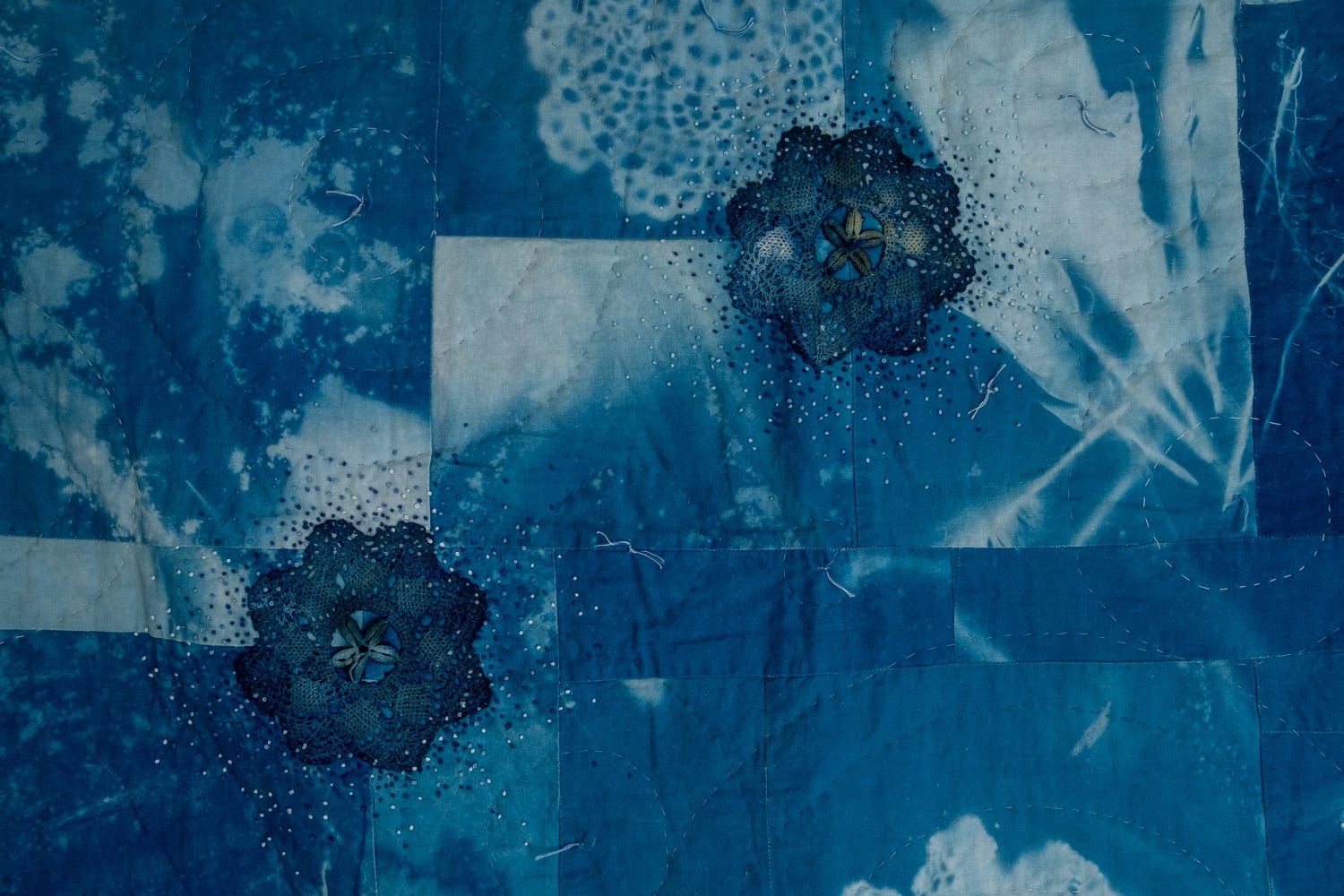 what it took to make a quilt the tiny little high five