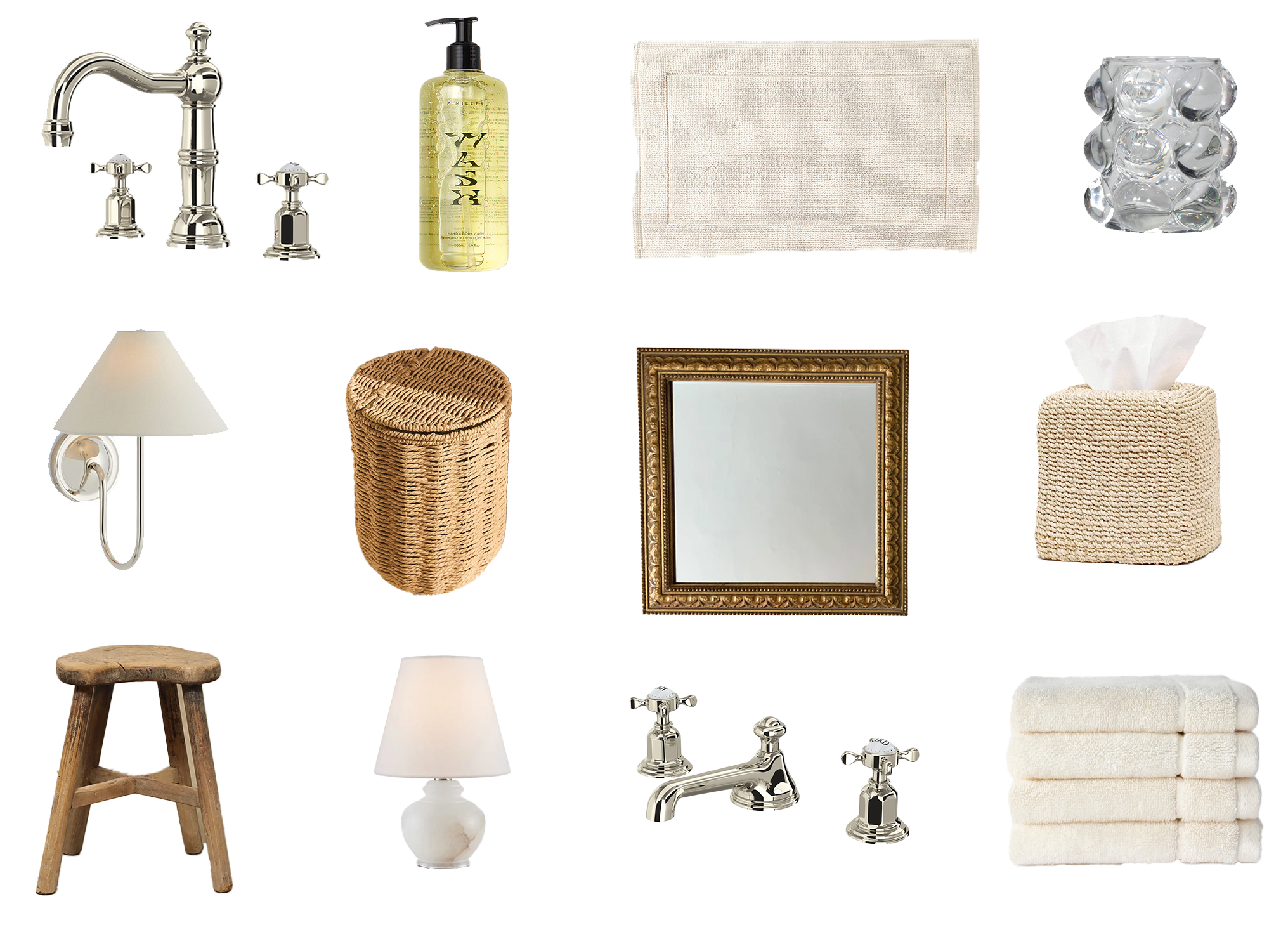 A Study dreamy bathrooms by Ashley Kane