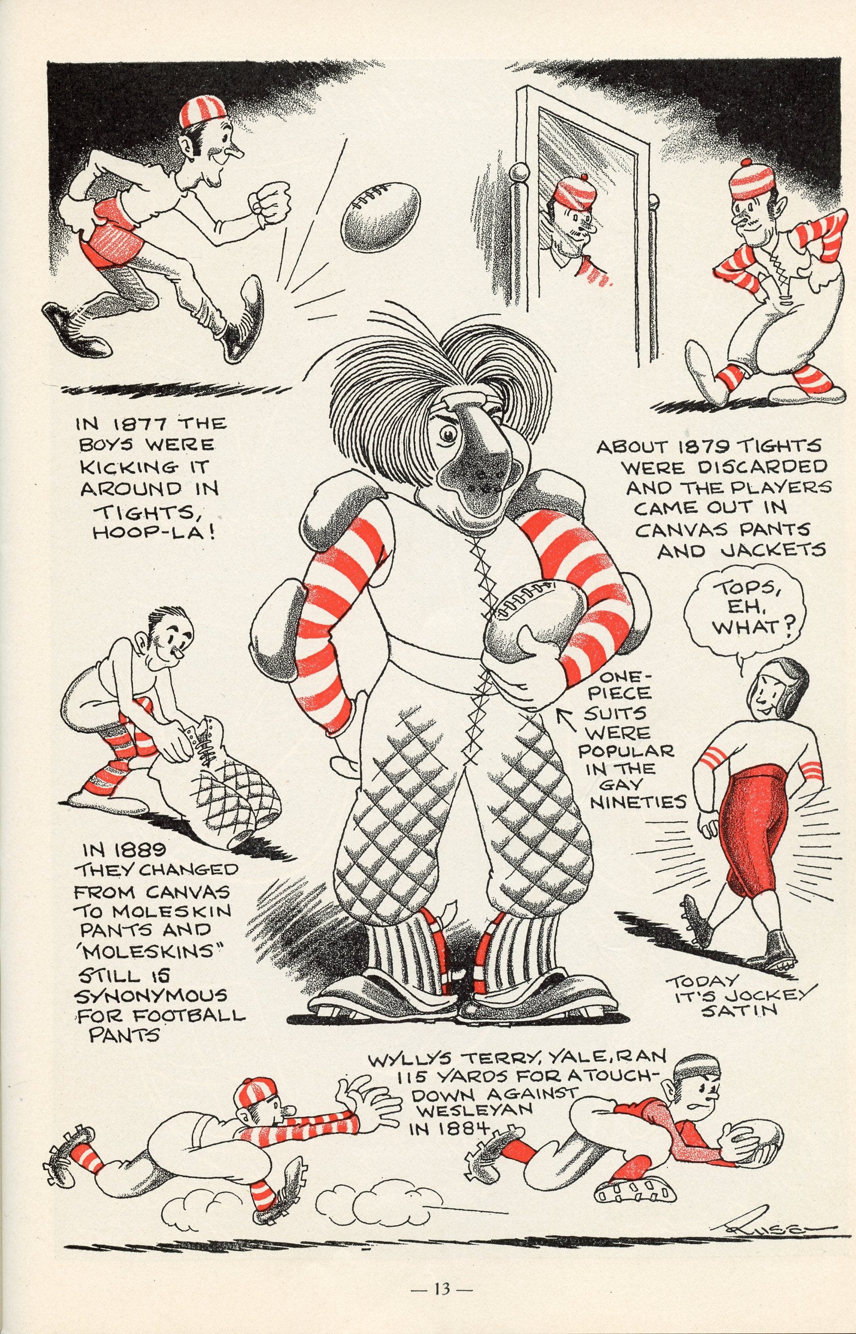 The Long History of Football's Short Pants